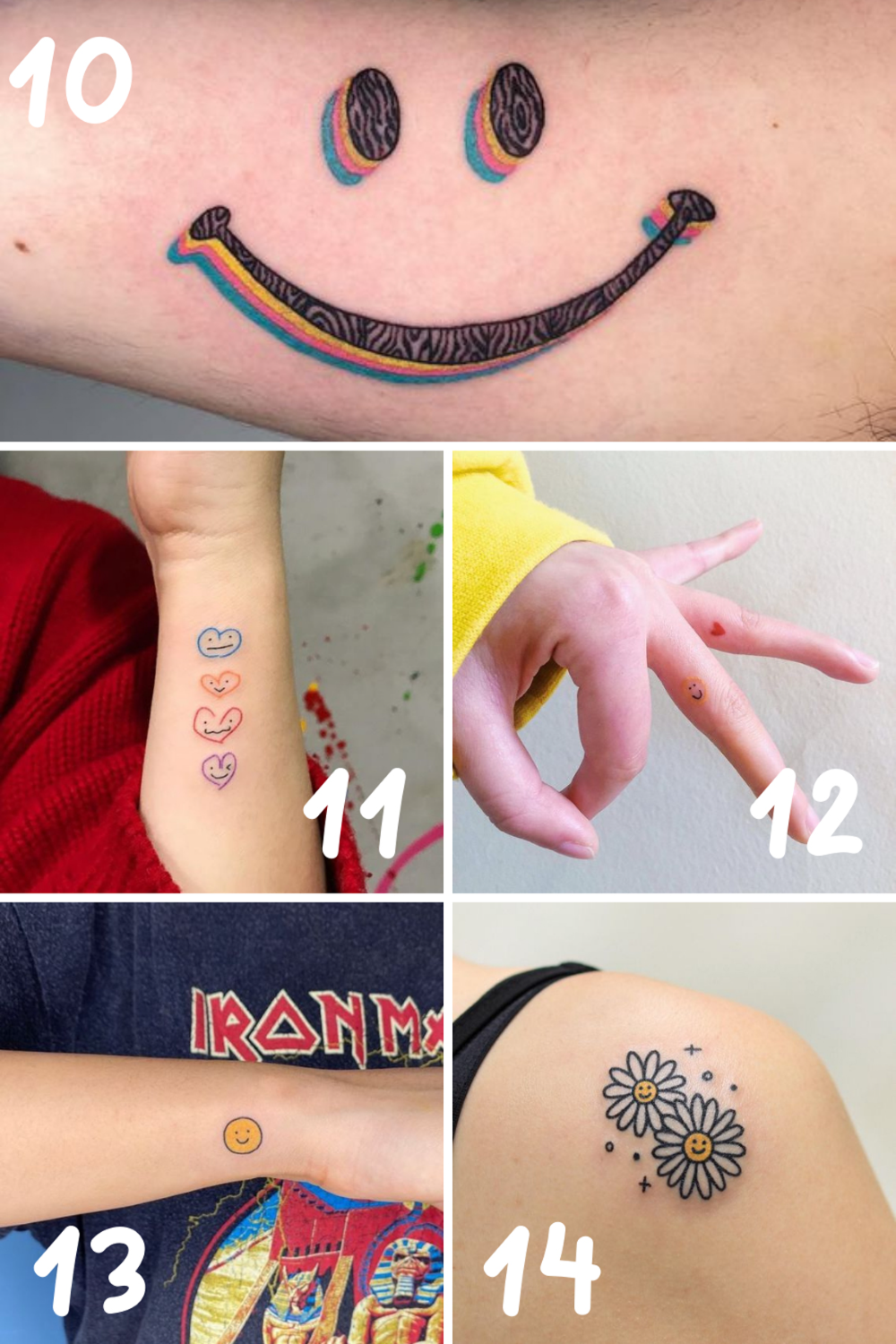 Discover 68 Smile Face Tattoo Latest In Cdgdbentre