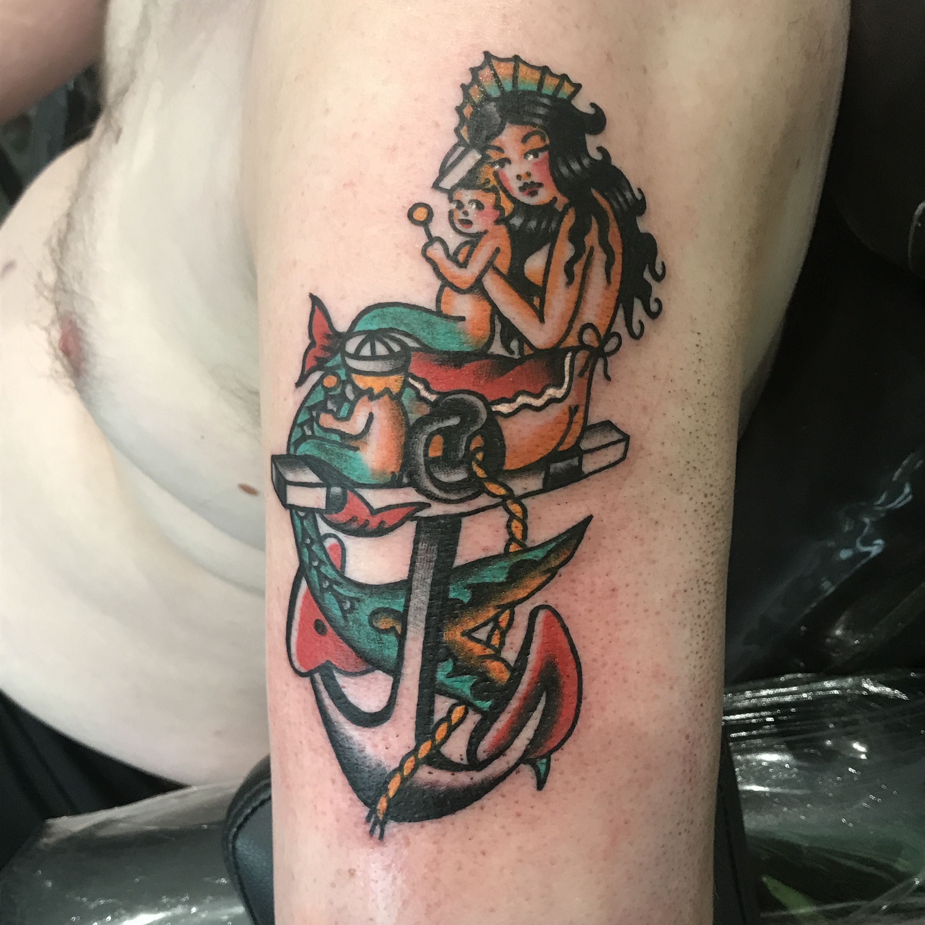 Discover More Than 79 Sailor Jerry Mermaid Tattoo In Cdgdbentre