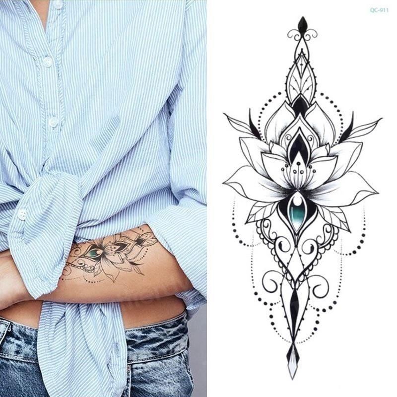 Discover More Than 84 Feminine Lotus Mandala Tattoo Best In Cdgdbentre