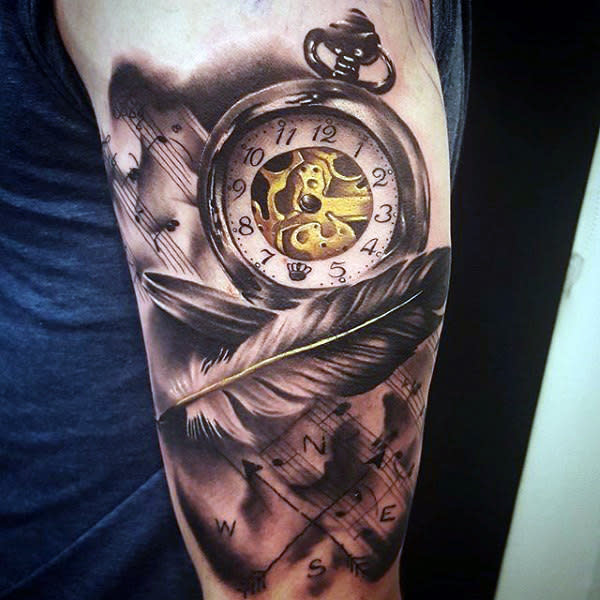 Discover The Meaning Of A Timeless Clock Tattoo What Is The Significance