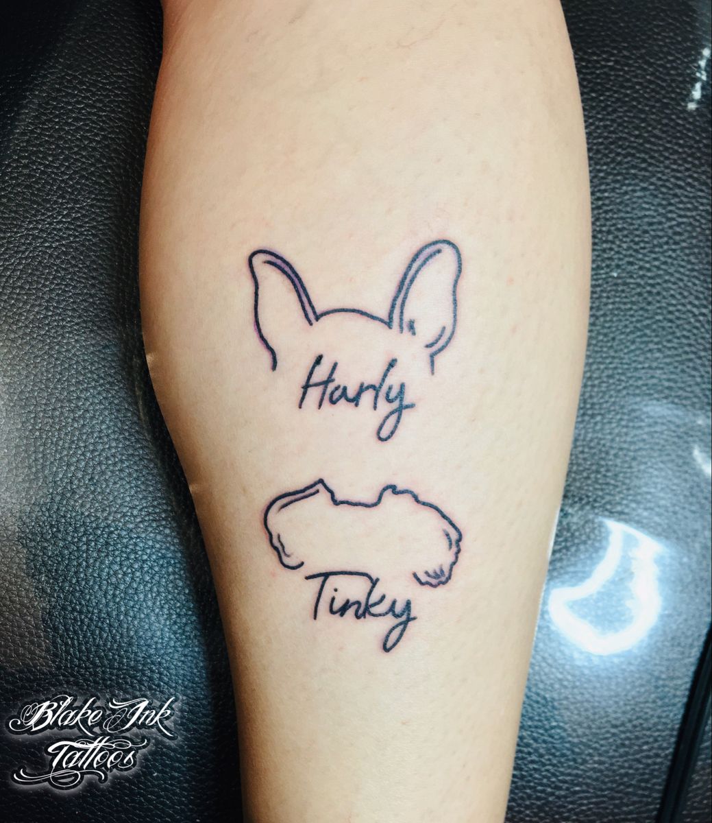 The Perfect Dog Ear Outline Tattoo Guide