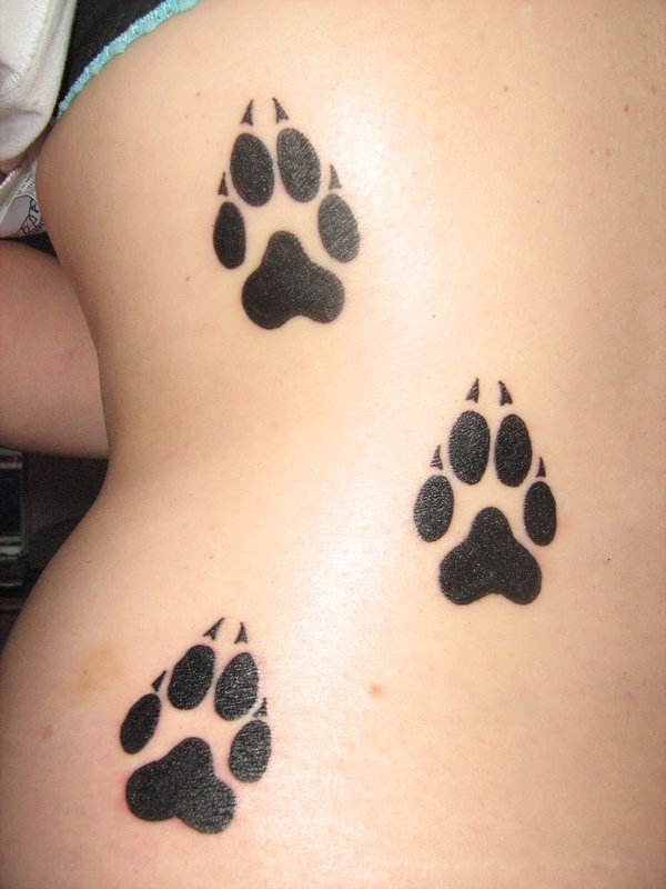 Dog Paw Prints Tattoo: Meaning and Inspiration