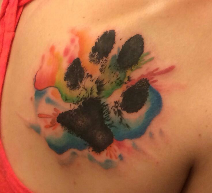 Doggie Paw Print Tattoos: Meaningful Ink for Pet Lovers