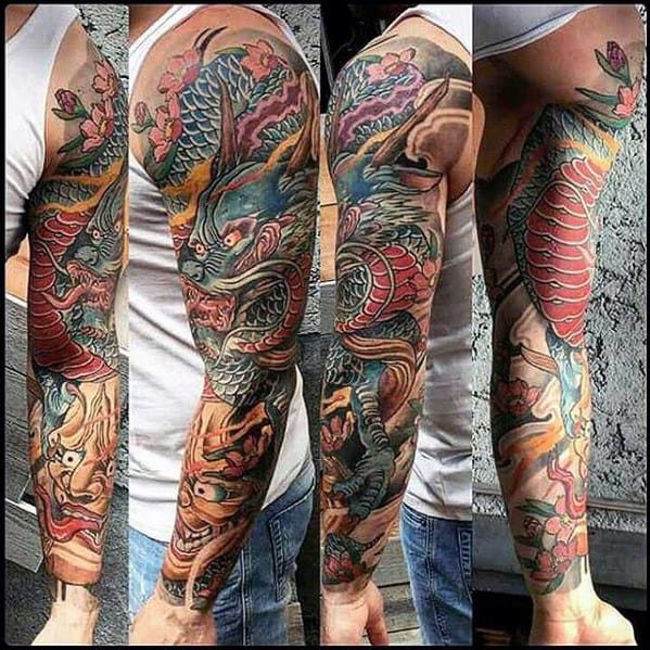 Dragon Arm Sleeve Tattoo: Unleash Your Inner Mythical Power