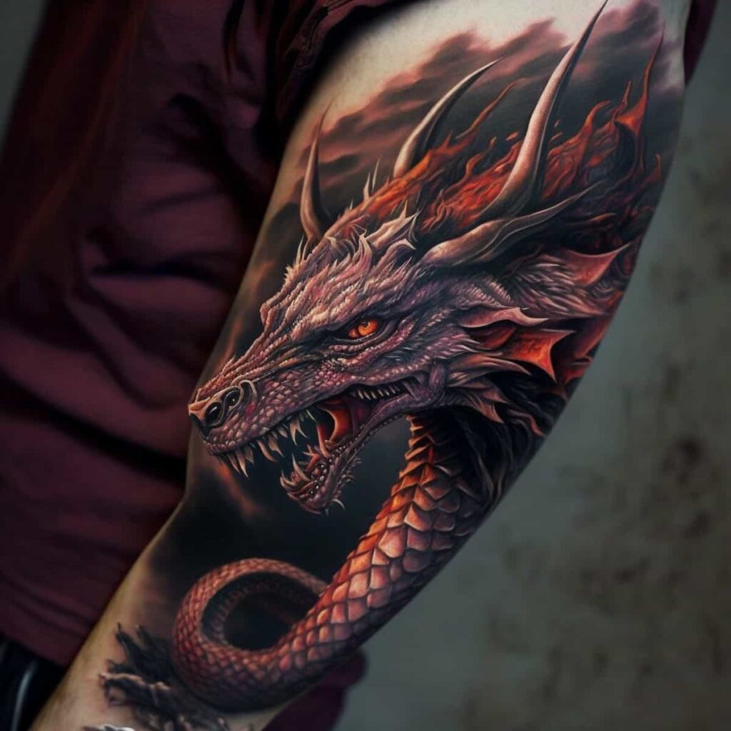 Dragon Directory Dragon Tattoo For Men Arm