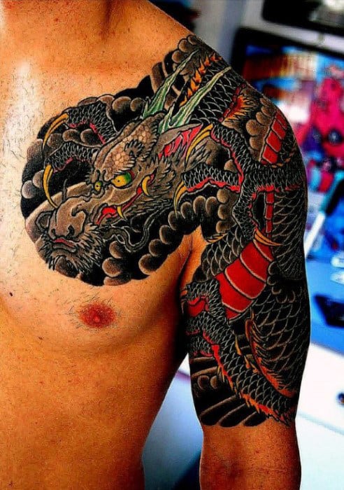 Dragon Half Sleeve Tattoo Designs: Inspiration Awaits