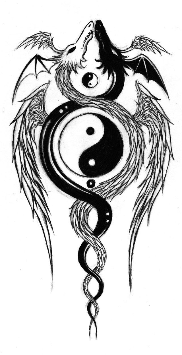 Dragon Yin Yang Tattoo Dragon Tattoo Back Ying Yang Tattoo Dragon Tattoos For Men Dragon