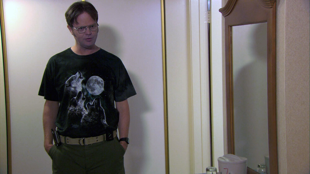 5 Reasons to Love Dwight's Wolf Shirt