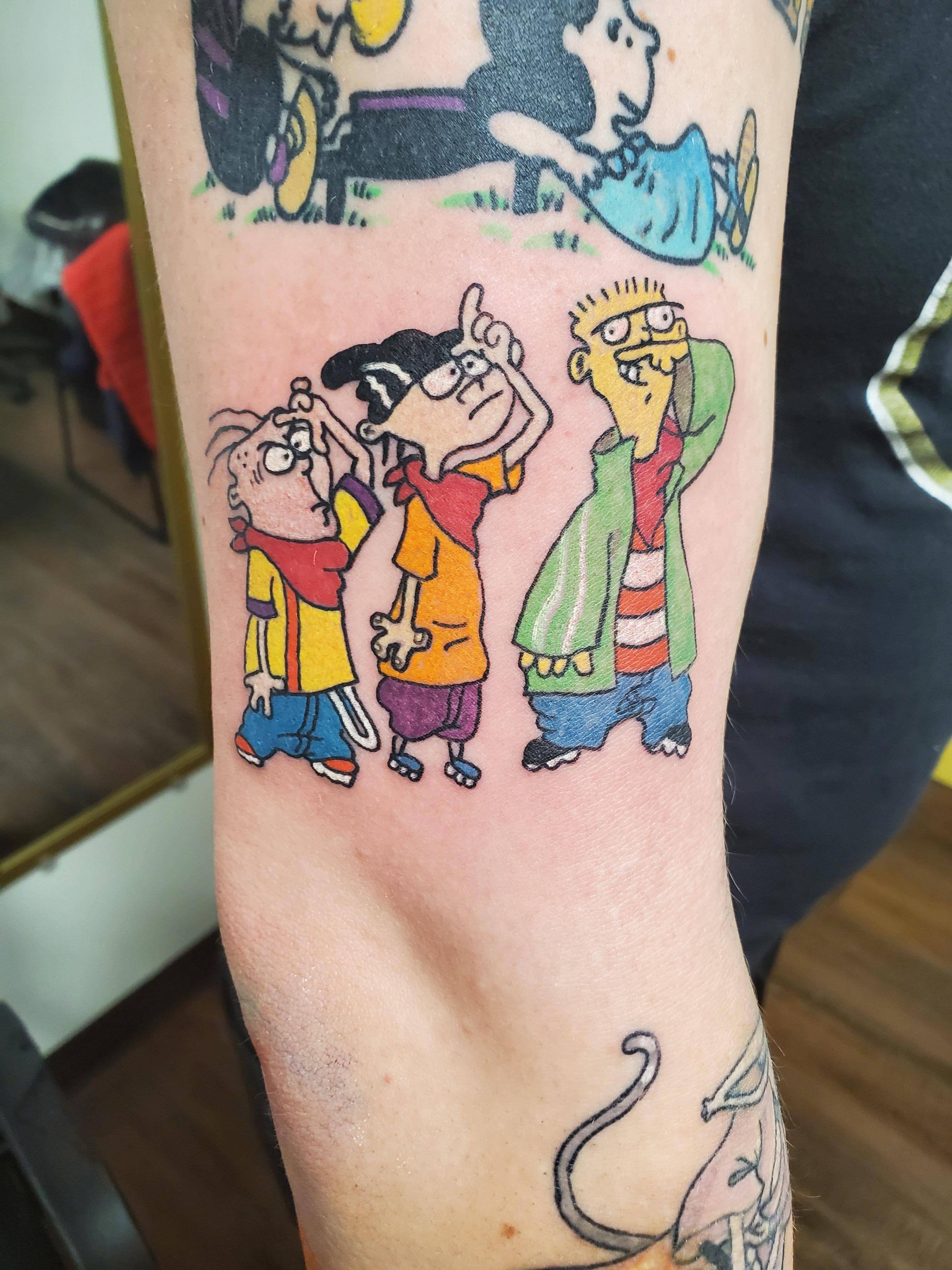 Ed Edd N Eddy Tattoo Ideas Expecto Patronum Tattoo