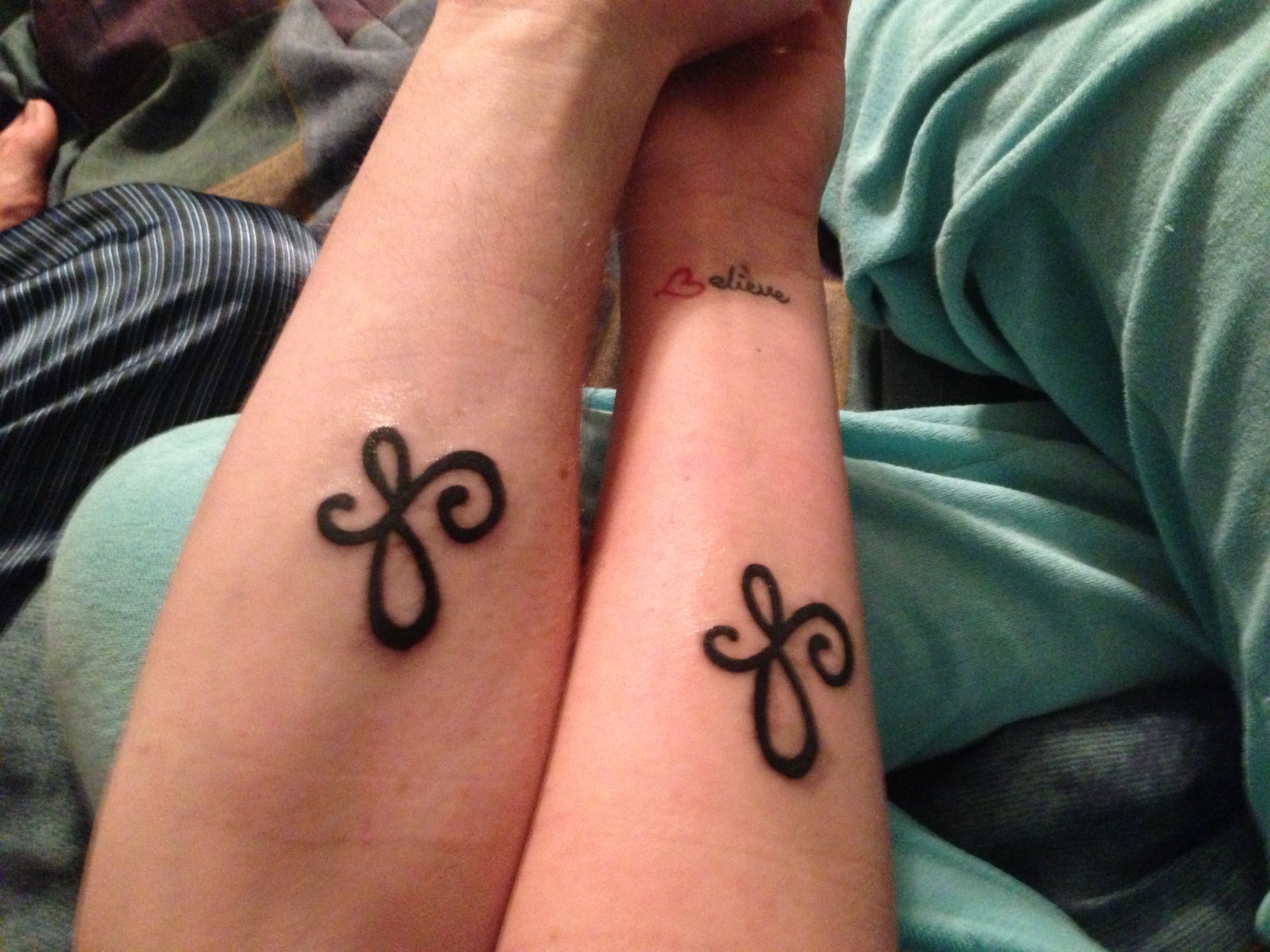 Eternal Love Tattoo For Couples