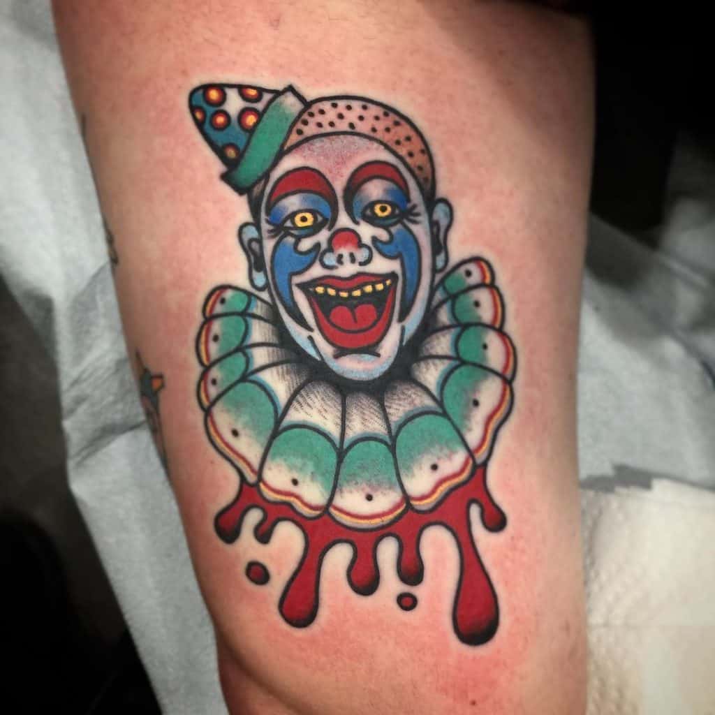 Evil Clown Tattoos Explained Origins Meanings More