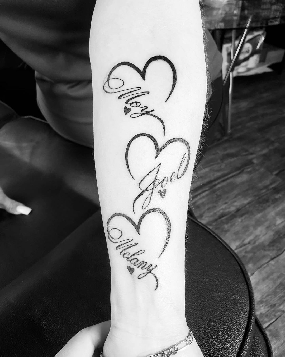 Family Heart Tattoos Heart Tattoos With Names Name Tattoos For Moms