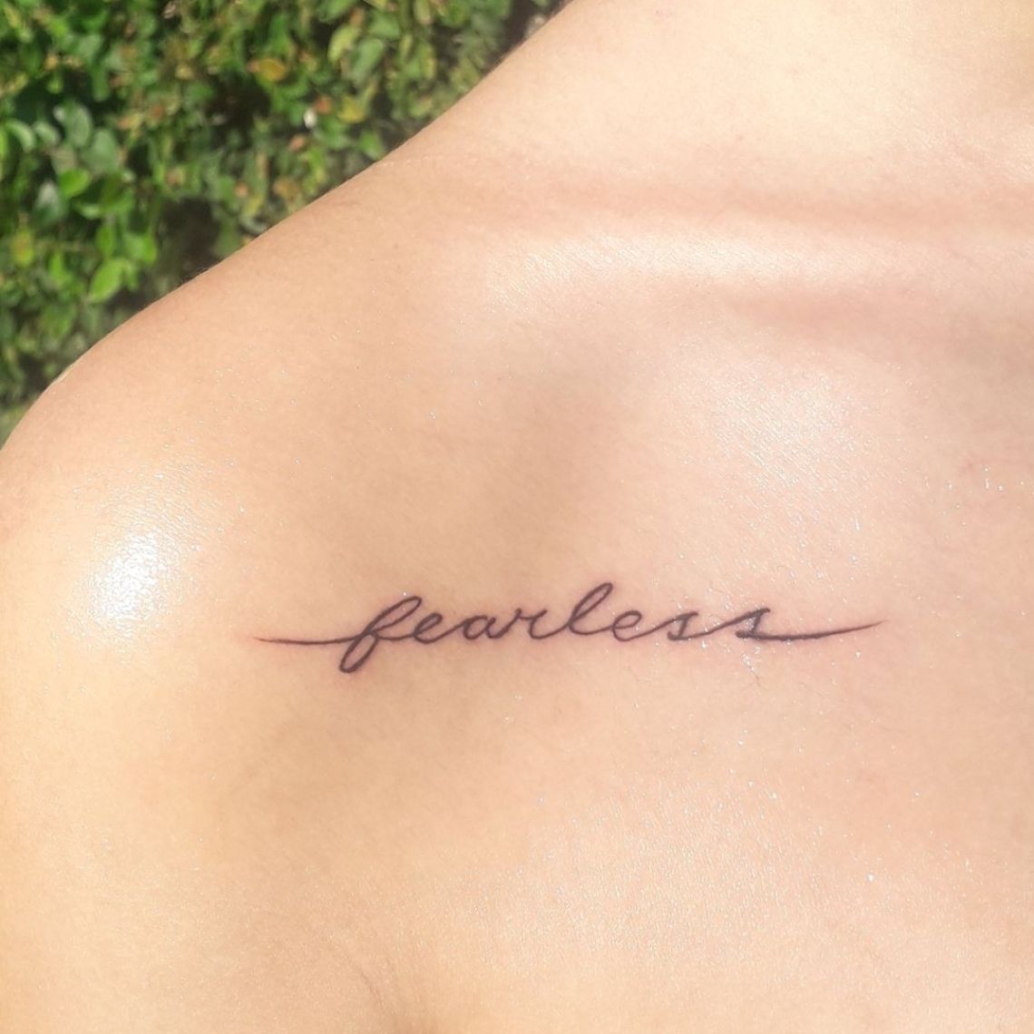 Fearless Tattoo Fearless Tattoo Classy Tattoos Bff Tattoos