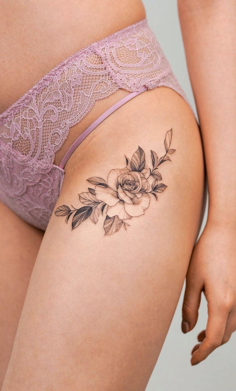 Feed Your Ink Addiction With 50 Of The Most Beautiful Rose Tattoo