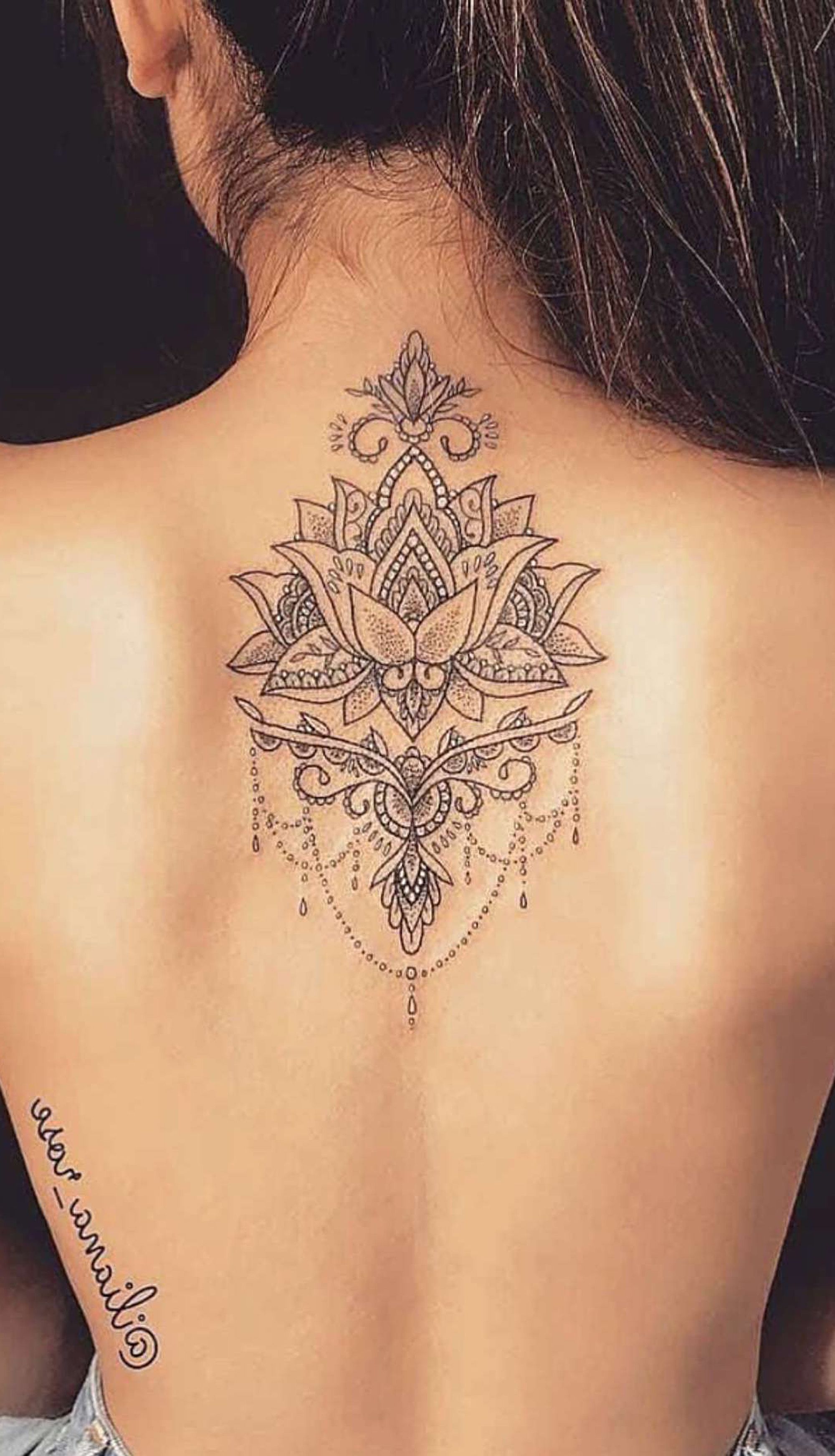 7 Stunning Feminine Lotus Mandala Tattoo Ideas