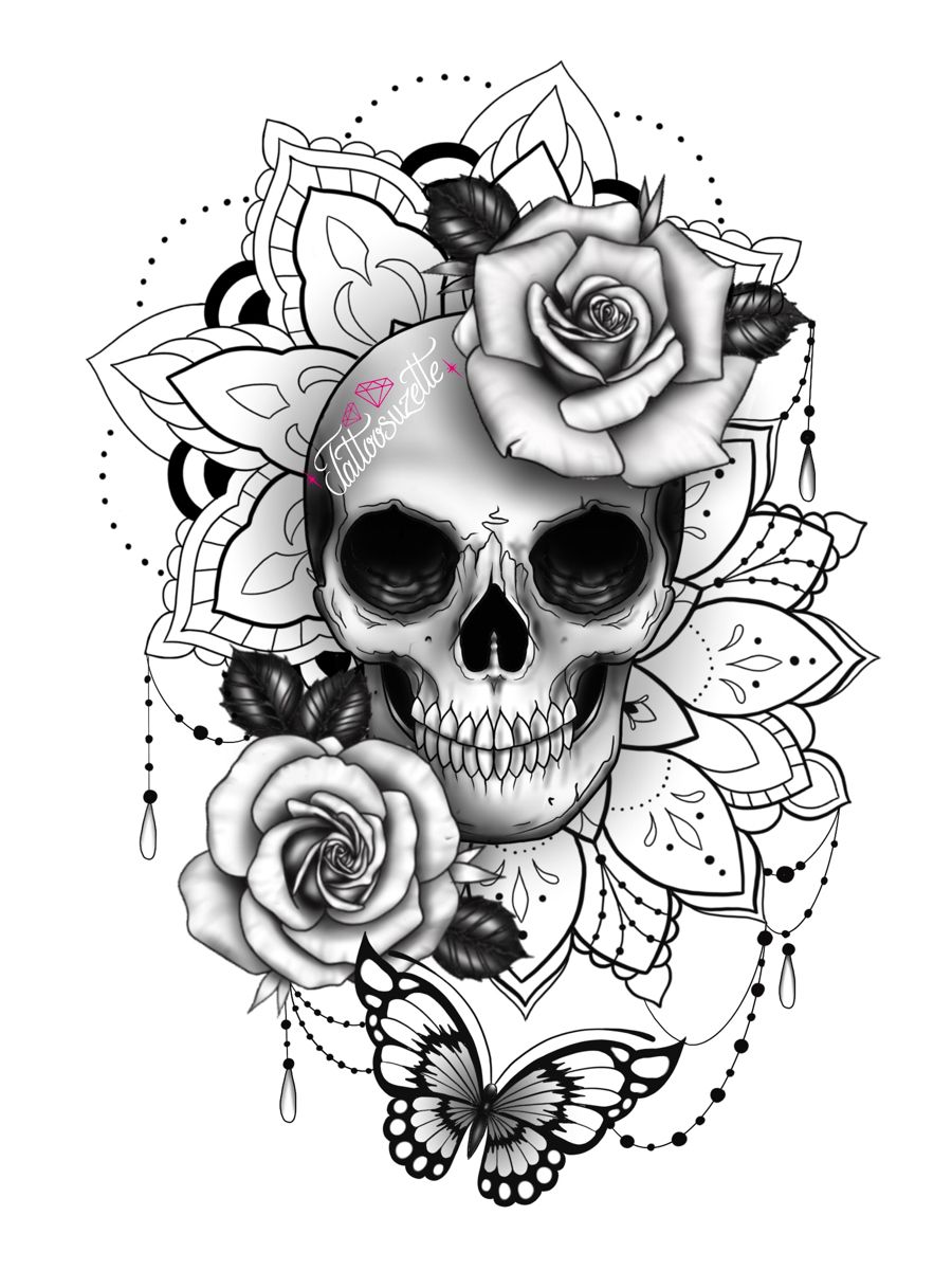 5 Elegant Skull Tattoo Designs for Women