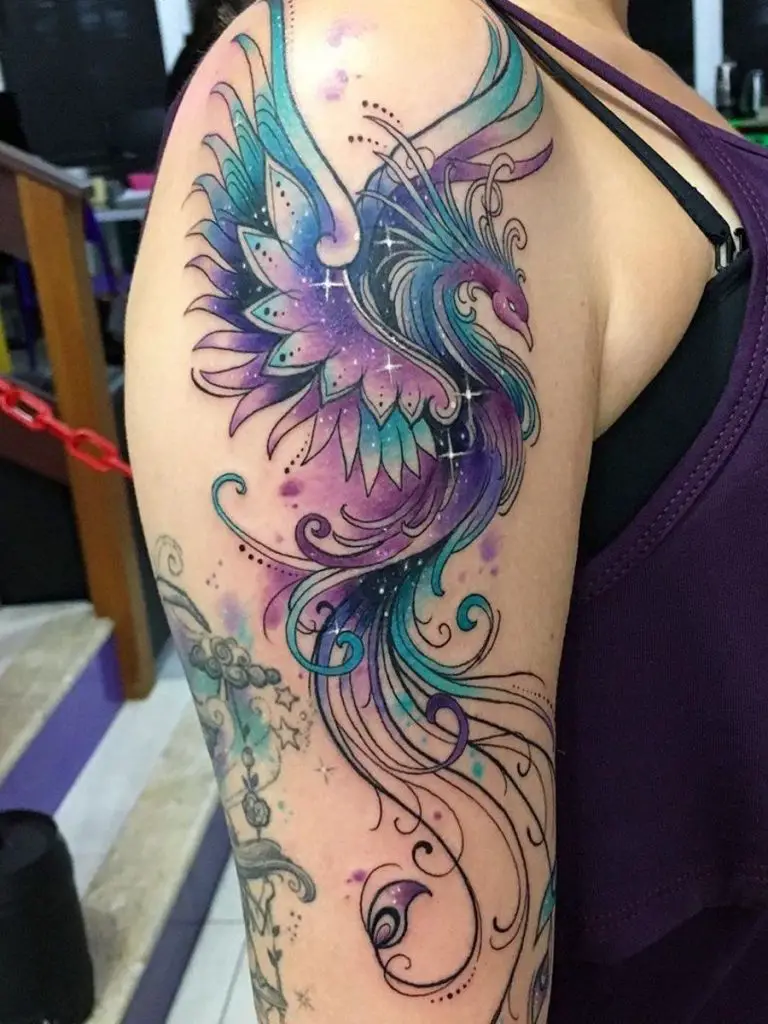 7 Unique Feminine Phoenix Tattoo Ideas