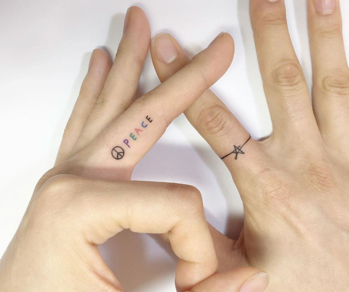 Finger Tattoo Ideas You Can Easily Hide