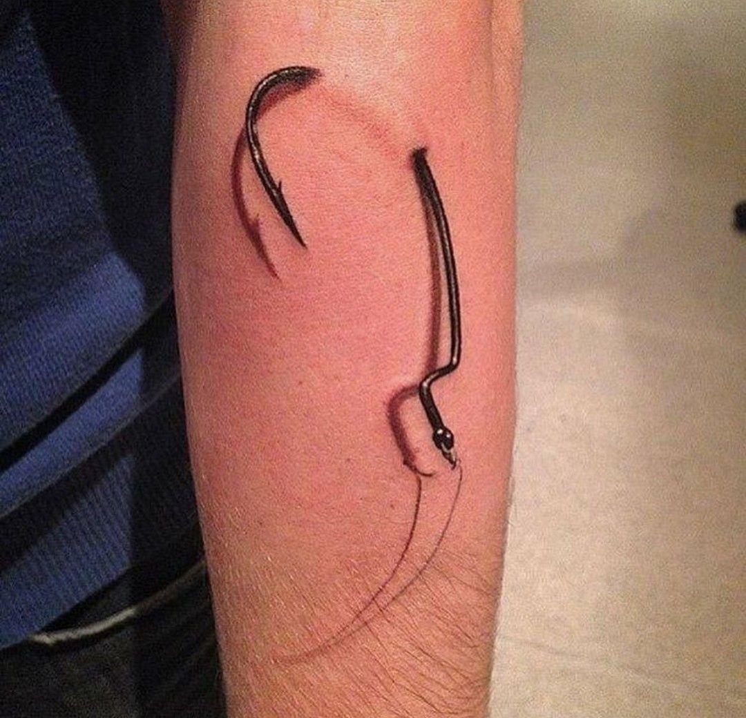 Fish Hook Tattoo Fishing Hook Tattoo Tattoos Hook Tattoos