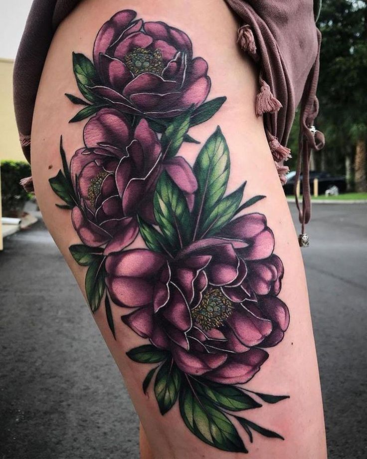 Flower Tattoo Design On Leg Tattoo Designs Tattoo Pictures