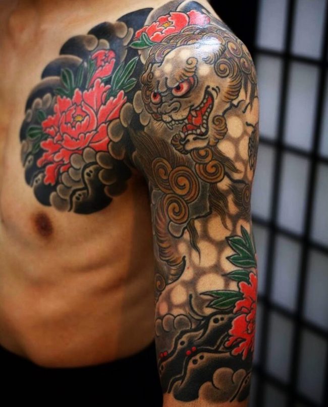 Foo Dog Meaning Tattoo Designs Chronic Ink