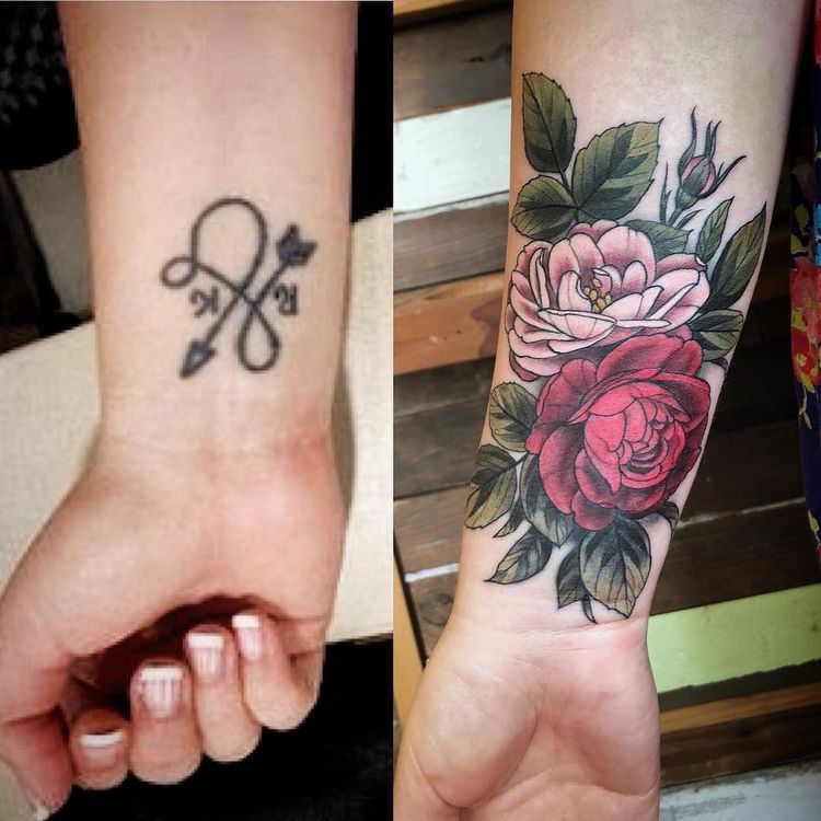 Forearm Tattoo Cover Up Designs For Women Viraltattoo