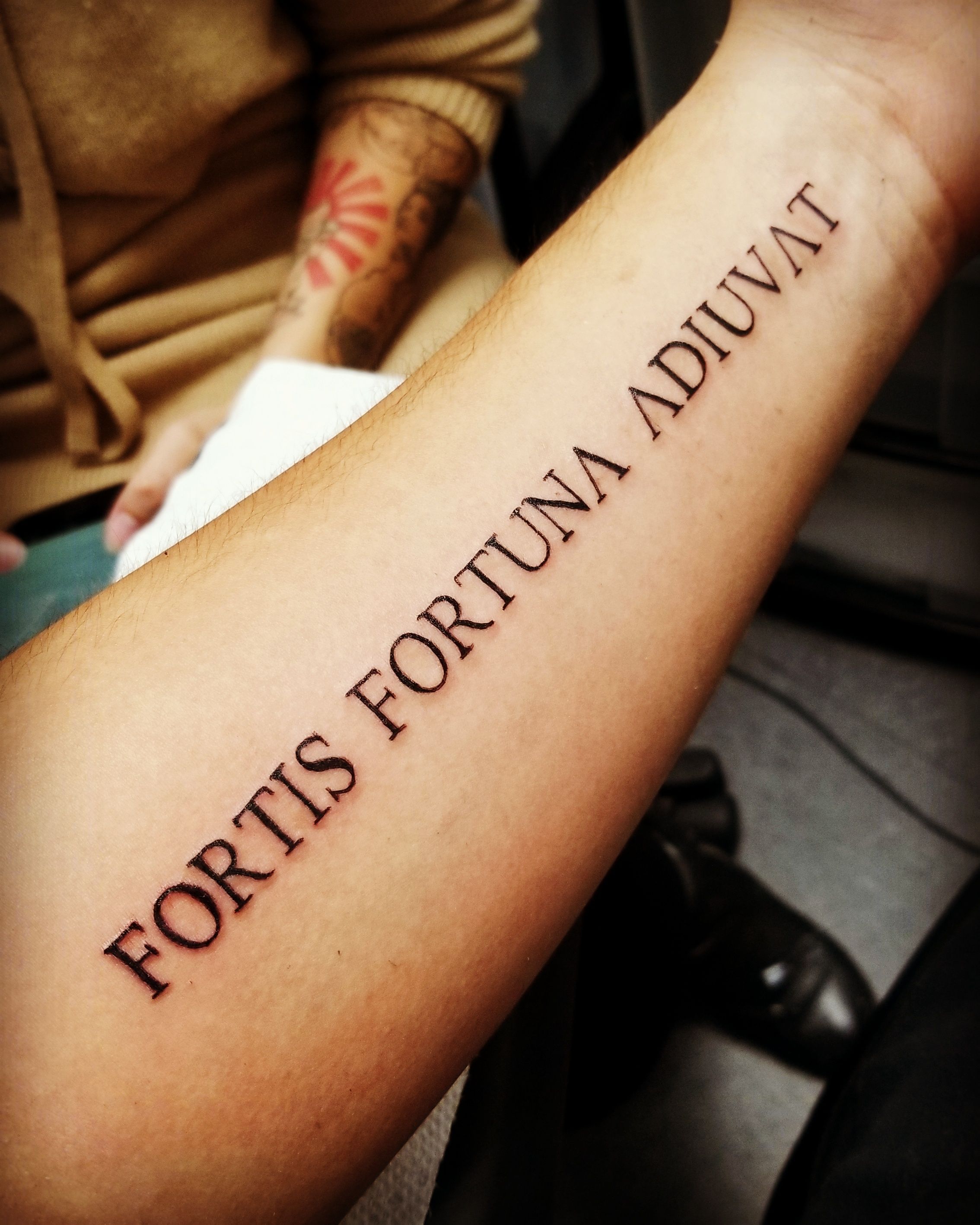 5 Ways Fortune Favours the Bold Tattoo Enhances Your Life