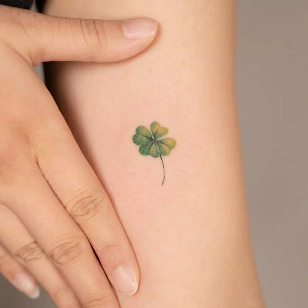 Four Leaf Clover Tattoo Tattoo Ideas And Inspiration Four Leaf