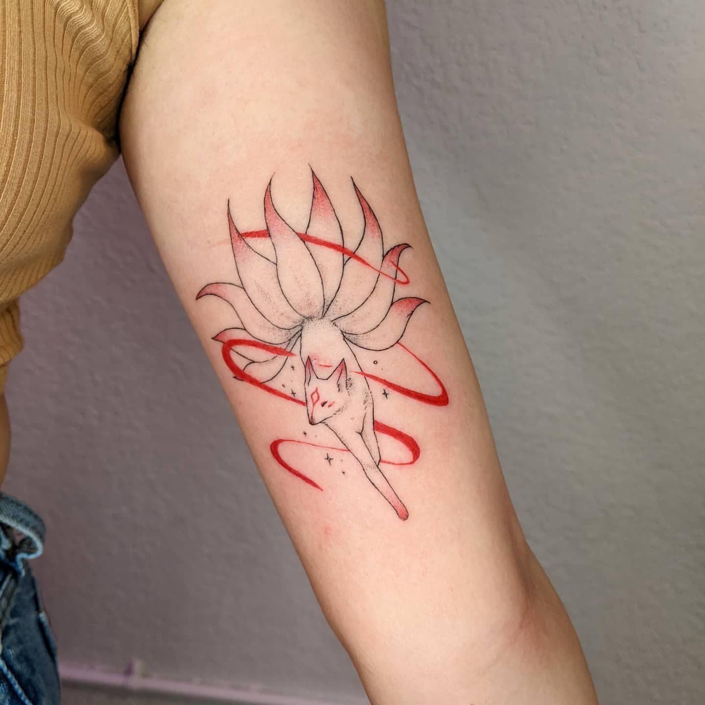 Fox Nine Tails Tattoo