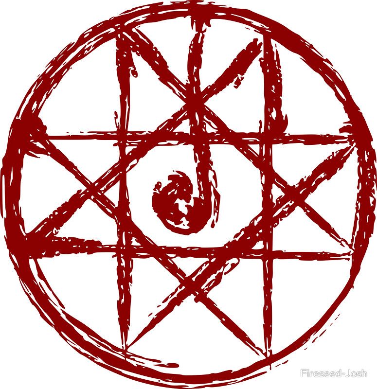 Full Metal Alchemist Alphonse Blood Seal Decal A1 Decals