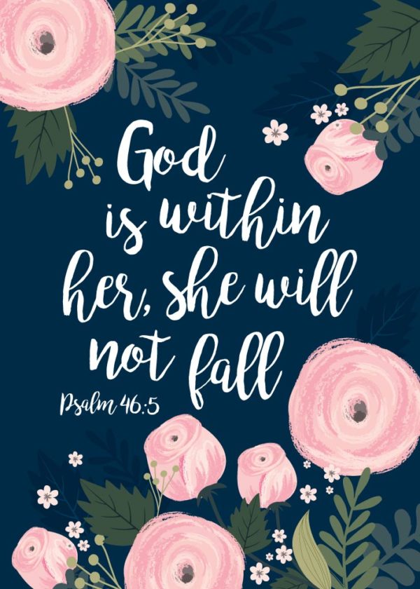 God Is Within Her She Will Not Fall Psalms 46 5 Love This Tattoo