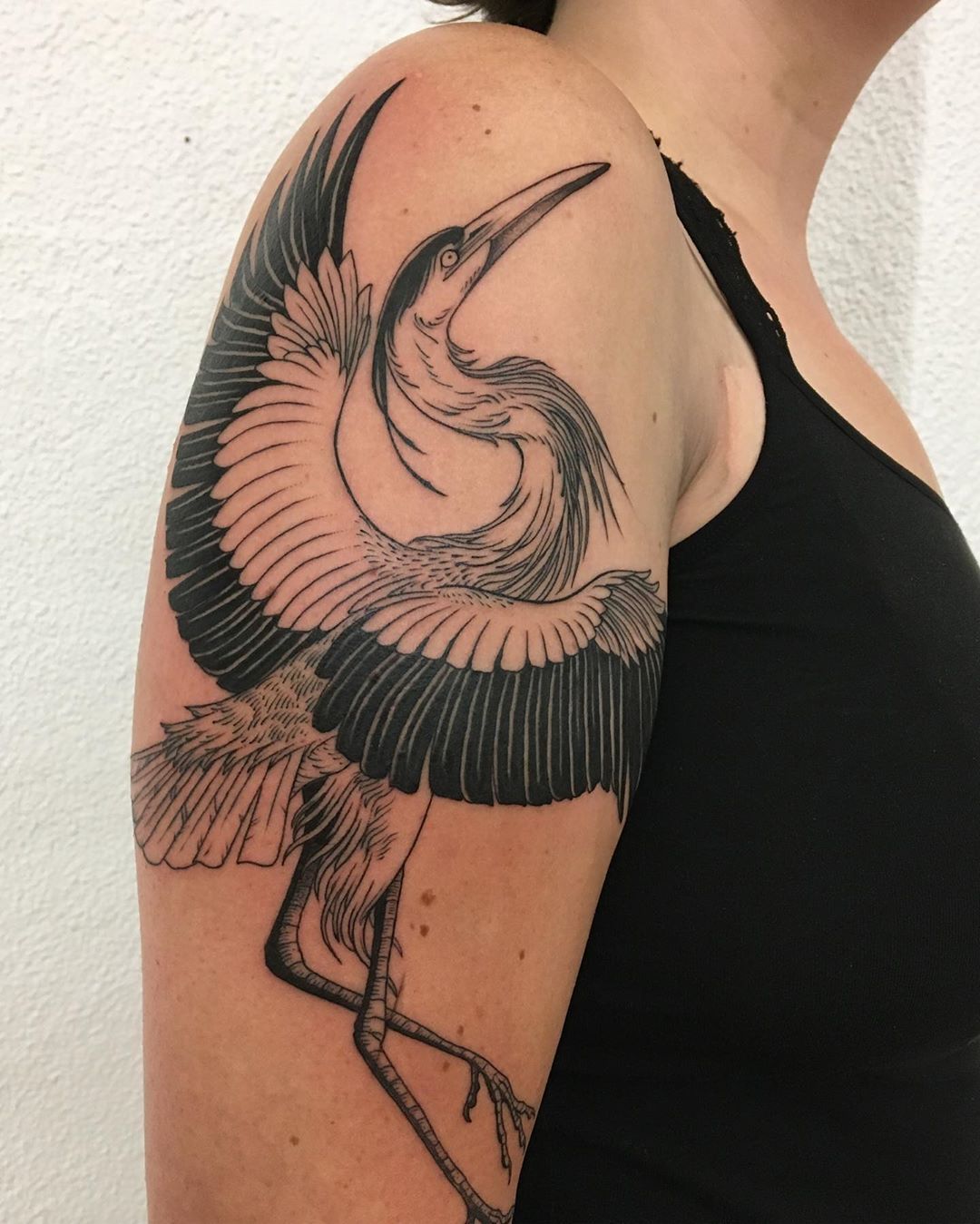 5 Stunning Great Blue Heron Tattoo Designs Revealed