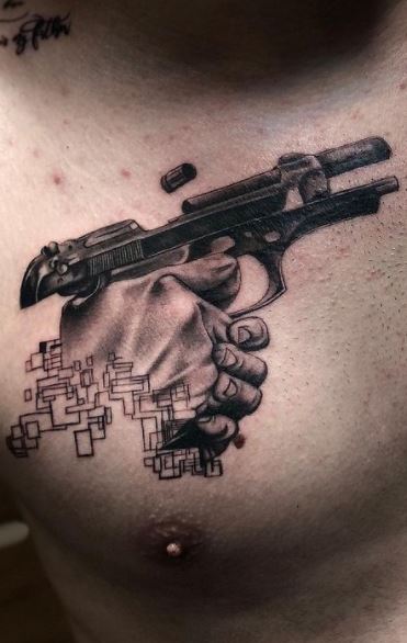 Gun Tattoos Tattoo Designs Ideas Tattoo Me Now