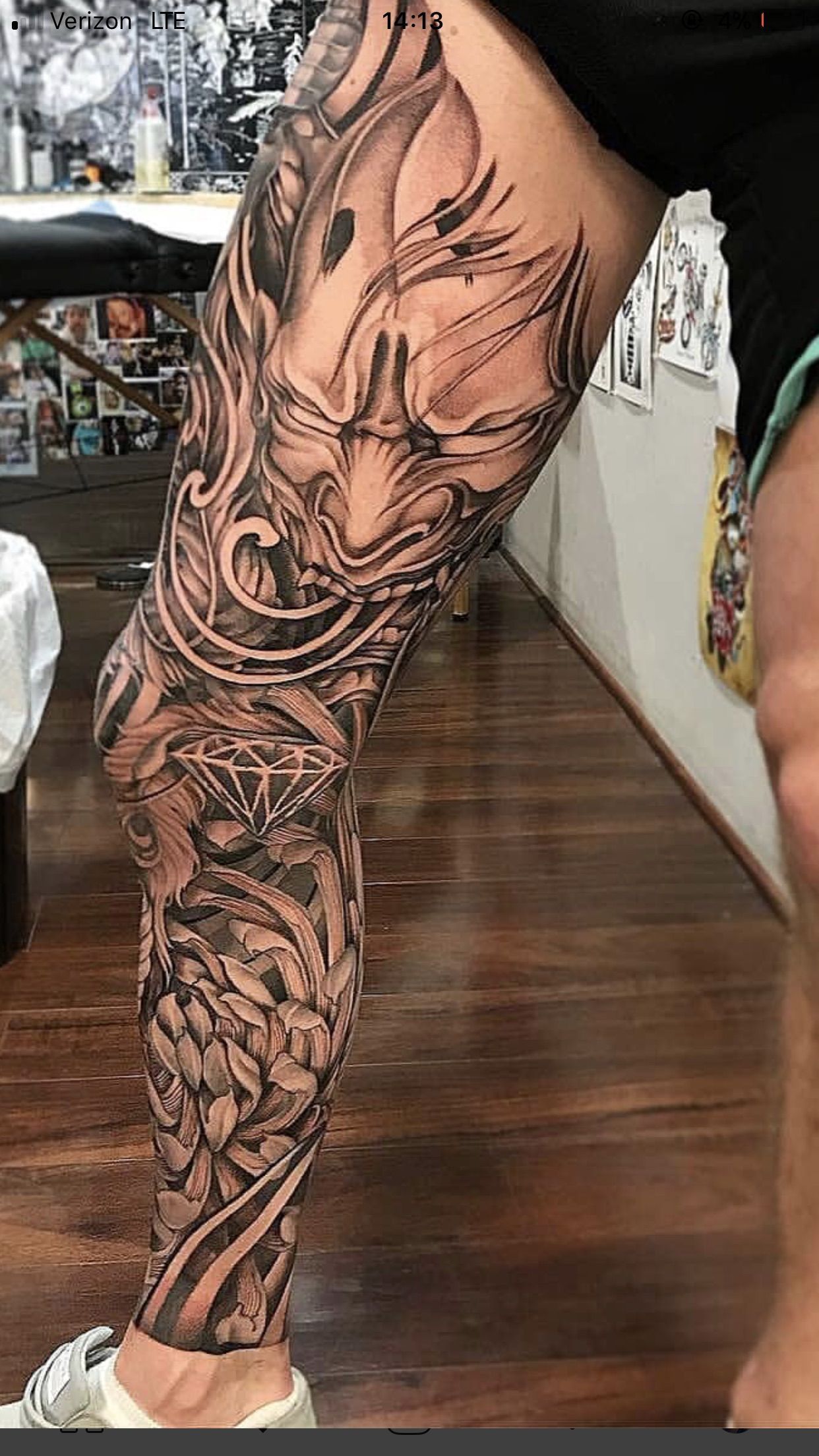 Half Leg Sleeve Tattoo Ideas For Men