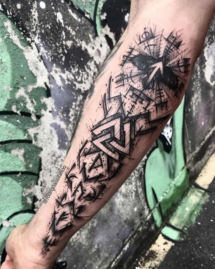 Half Sleeve Norse Forearm Tattoo Inspiration Guide