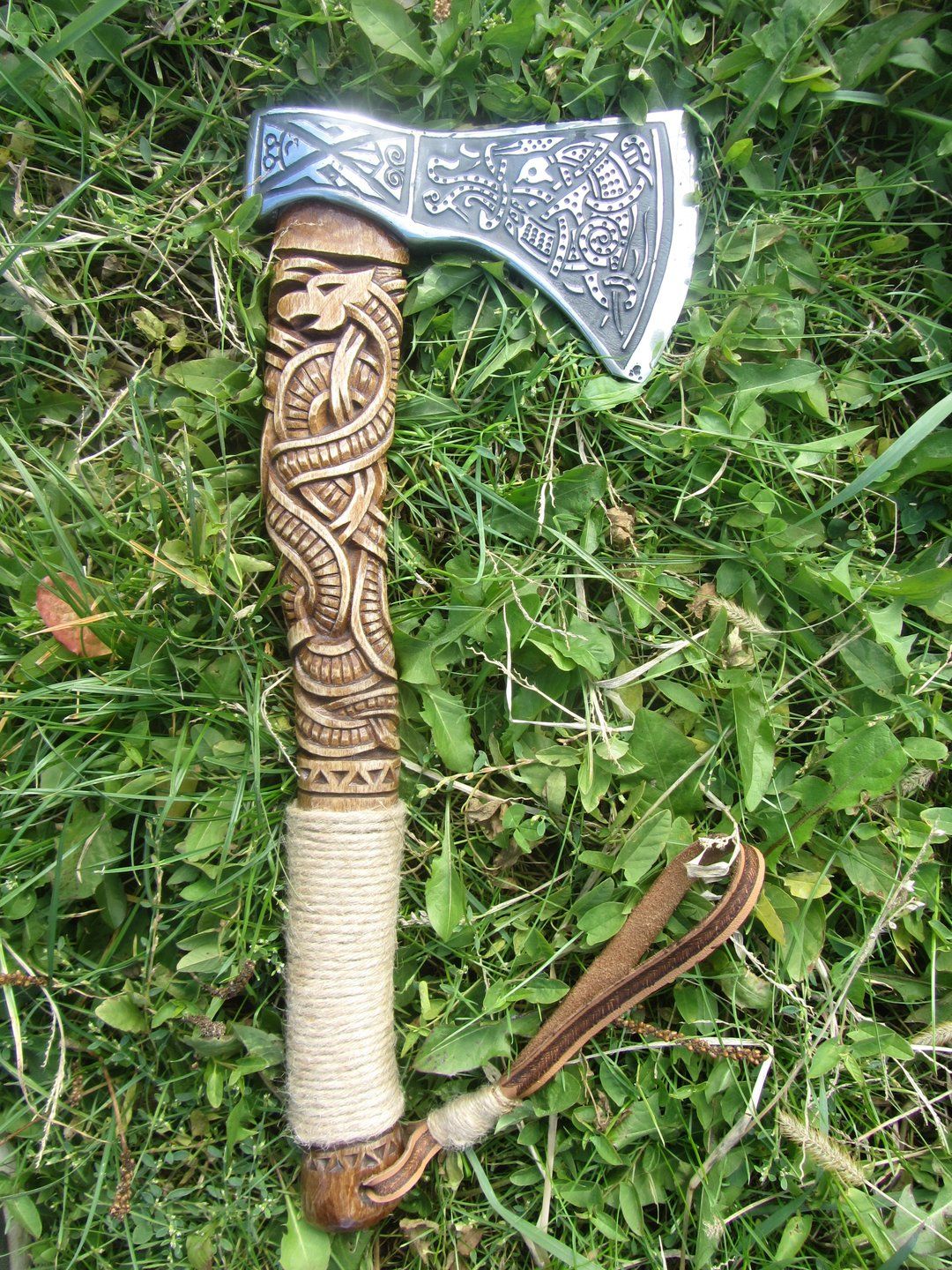 Handmade Viking Axe Viking Symbol Vikingstyle