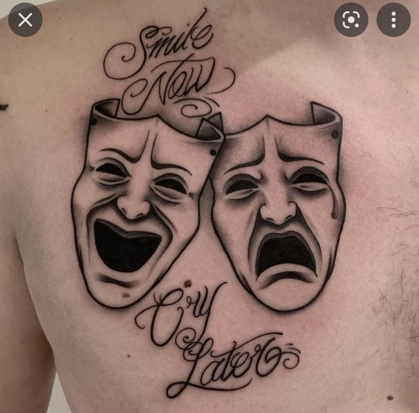 The Ultimate Guide to Happy Sad Face Tattoos