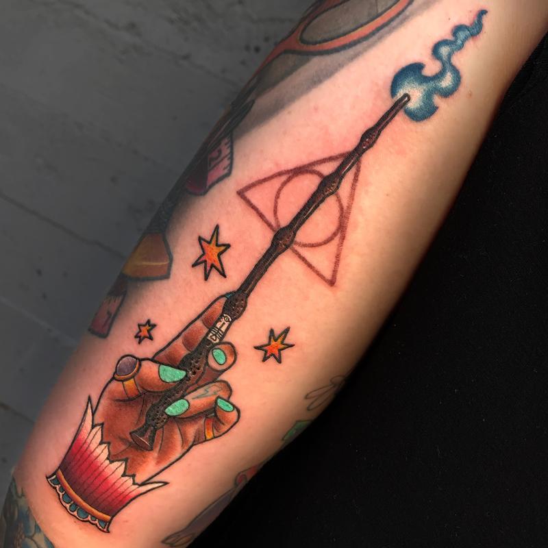 Harry Potter Wand Tattoo: Magical Ink Inspiration