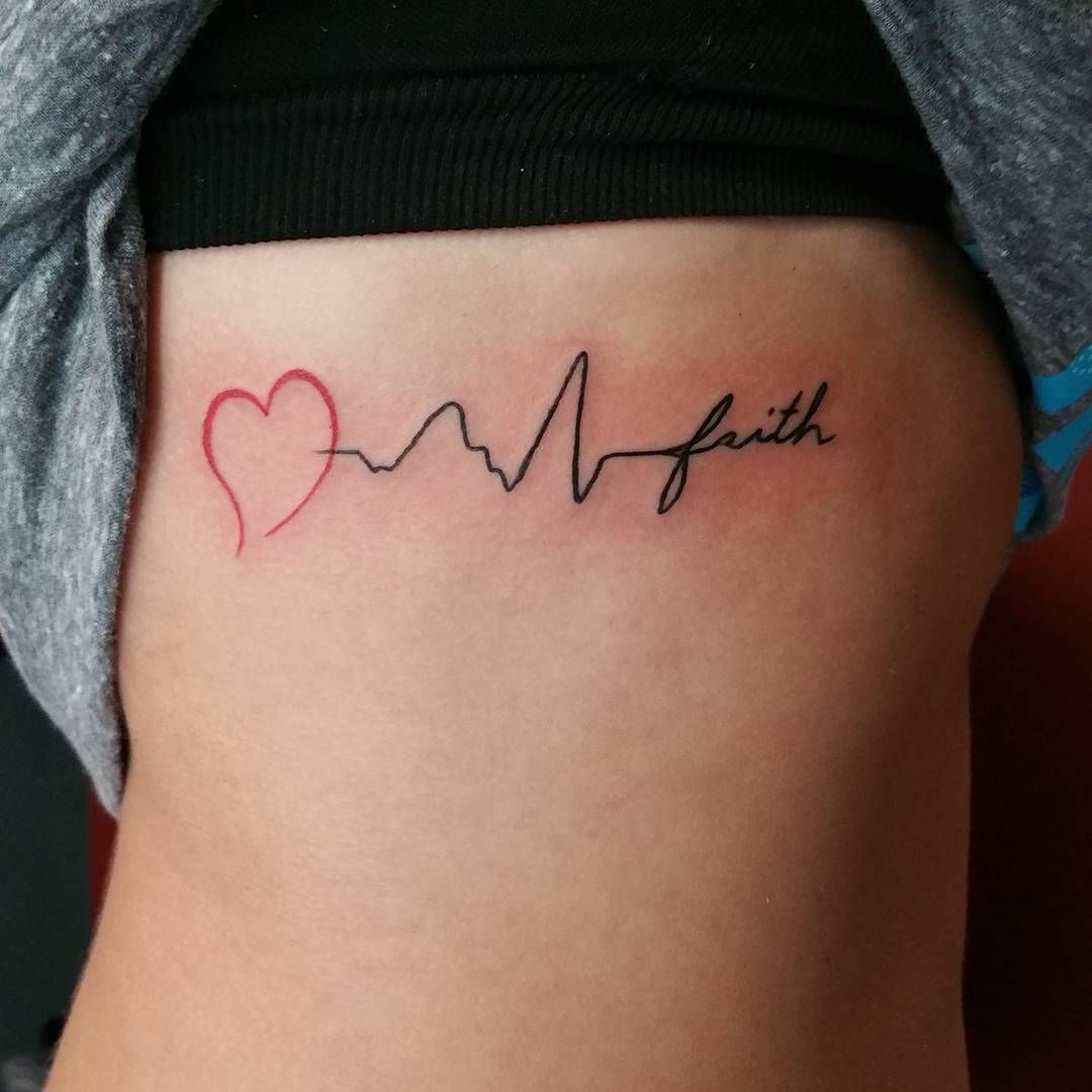 Heartbeat Tattoos Designs Ideas And Meaning Tattoos For You