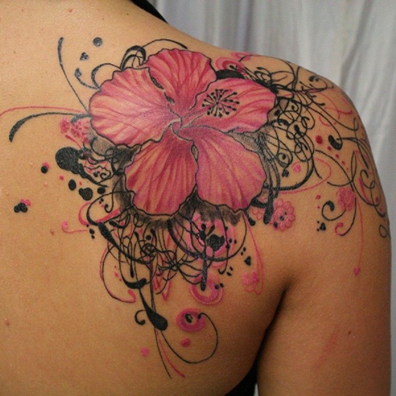 Hibiscus Flower Tattoos Tons Of Ideas Designs Pictures Flower