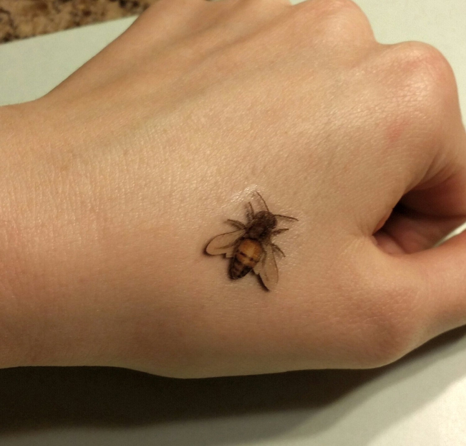 Honey Bee Tattoo