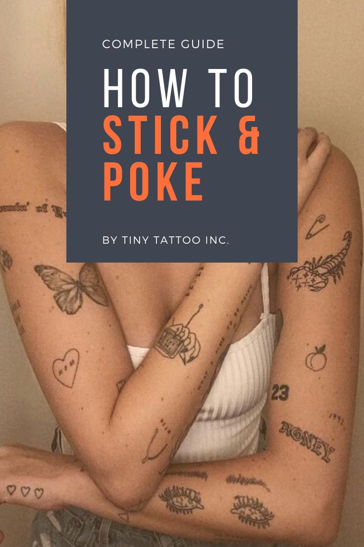 How To Do A Stick And Poke Tattoo The Best Guide Poke Tattoo