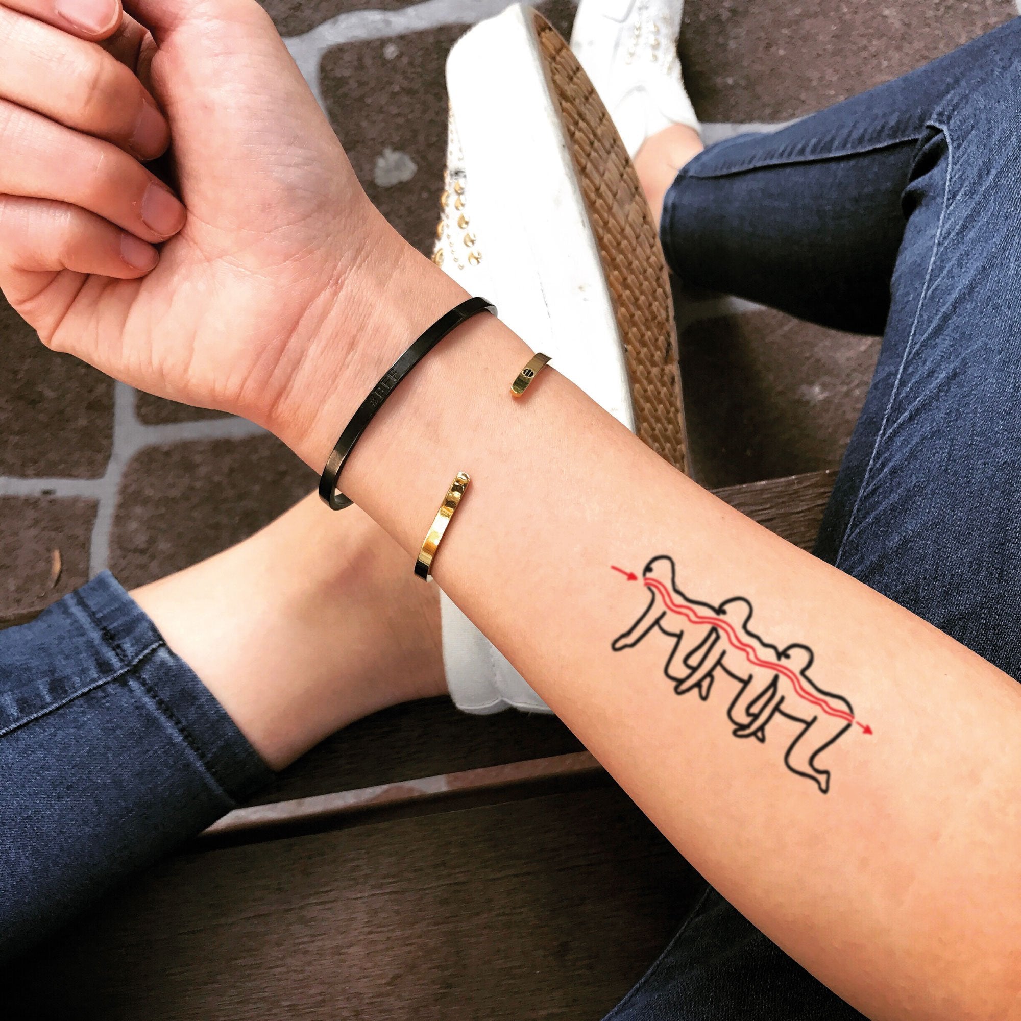 Human Centipede Tattoo