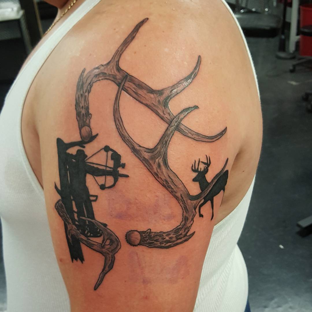 50 Badass Hunting Tattoos for Men: Ink Ideas