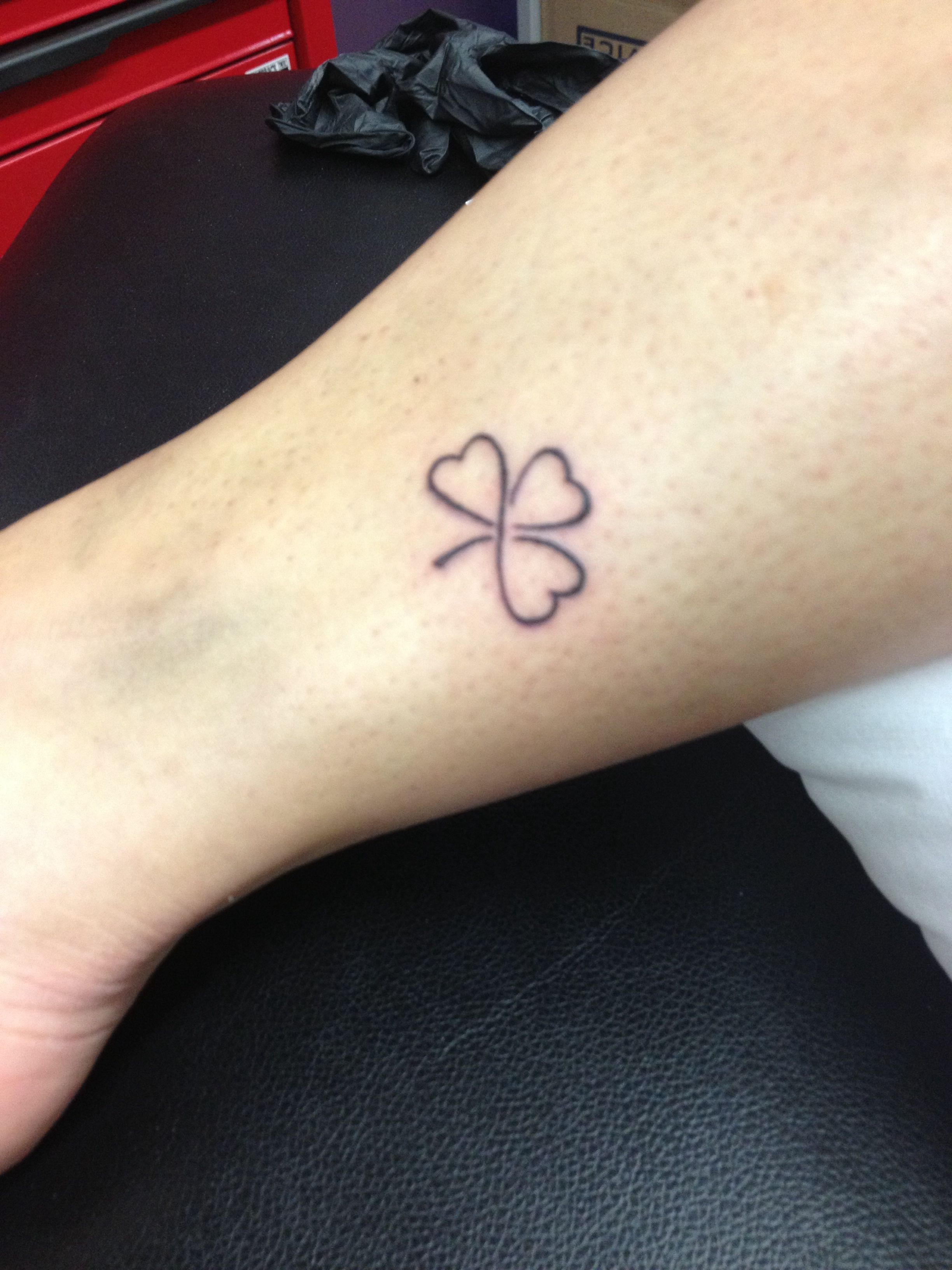 I Finally Got My Black Clover Tattoo So Happy That I Cant Wait For