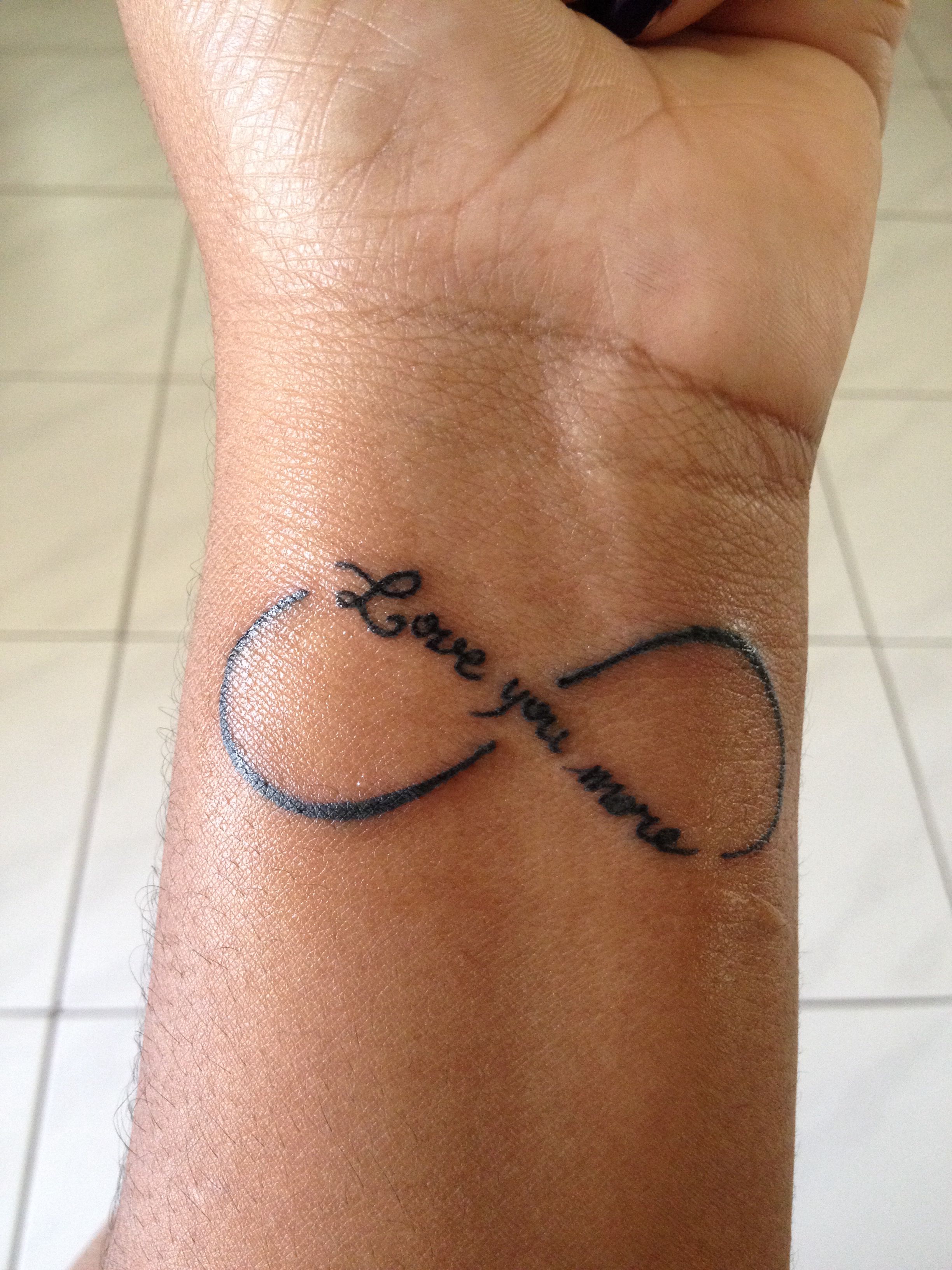 I Love You Infinity Infinity Tattoo Tattoos I Love You