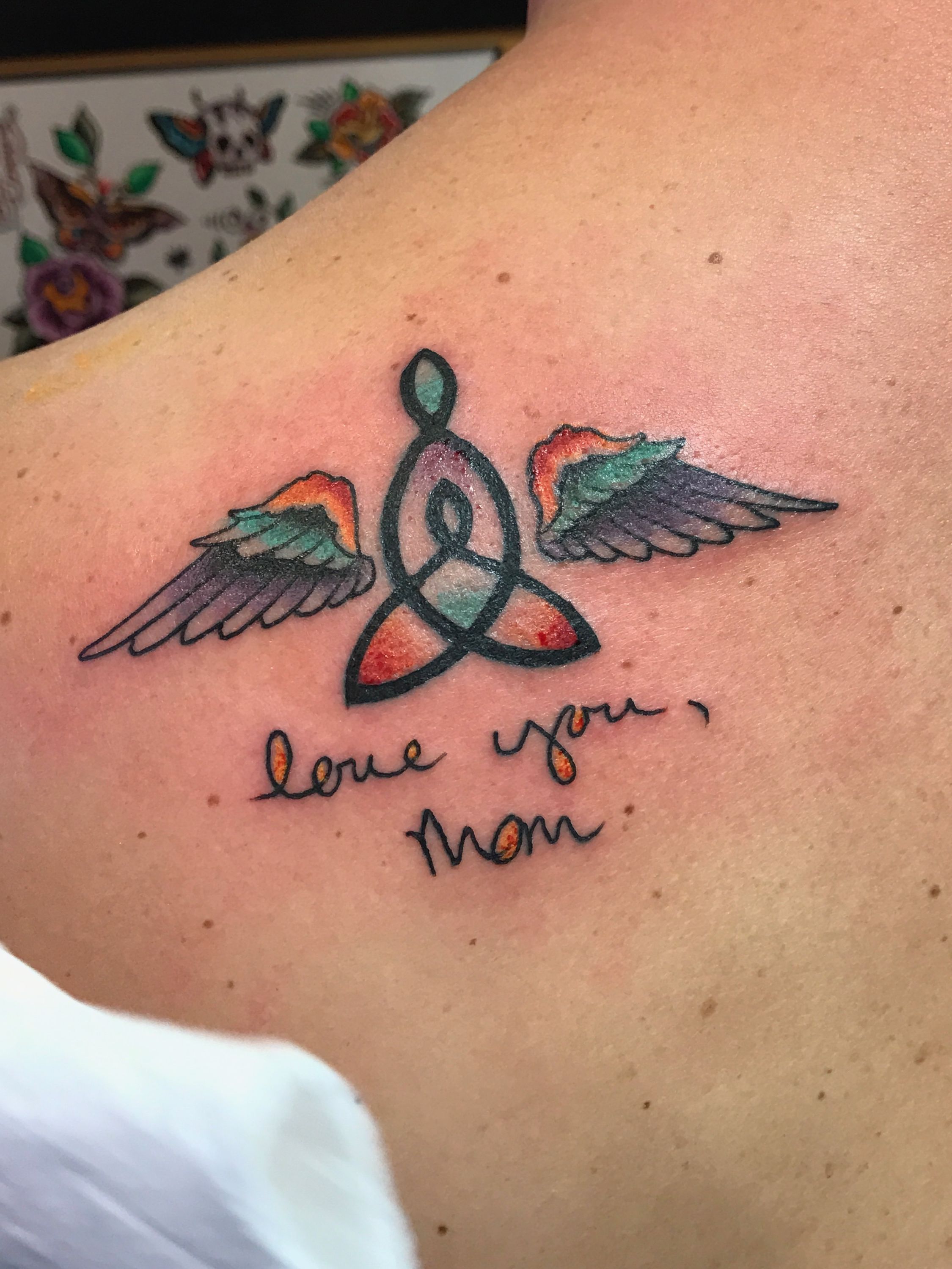 In Honor Of My Mom Who Passed Away The Tattoo Is In Her Handwriting