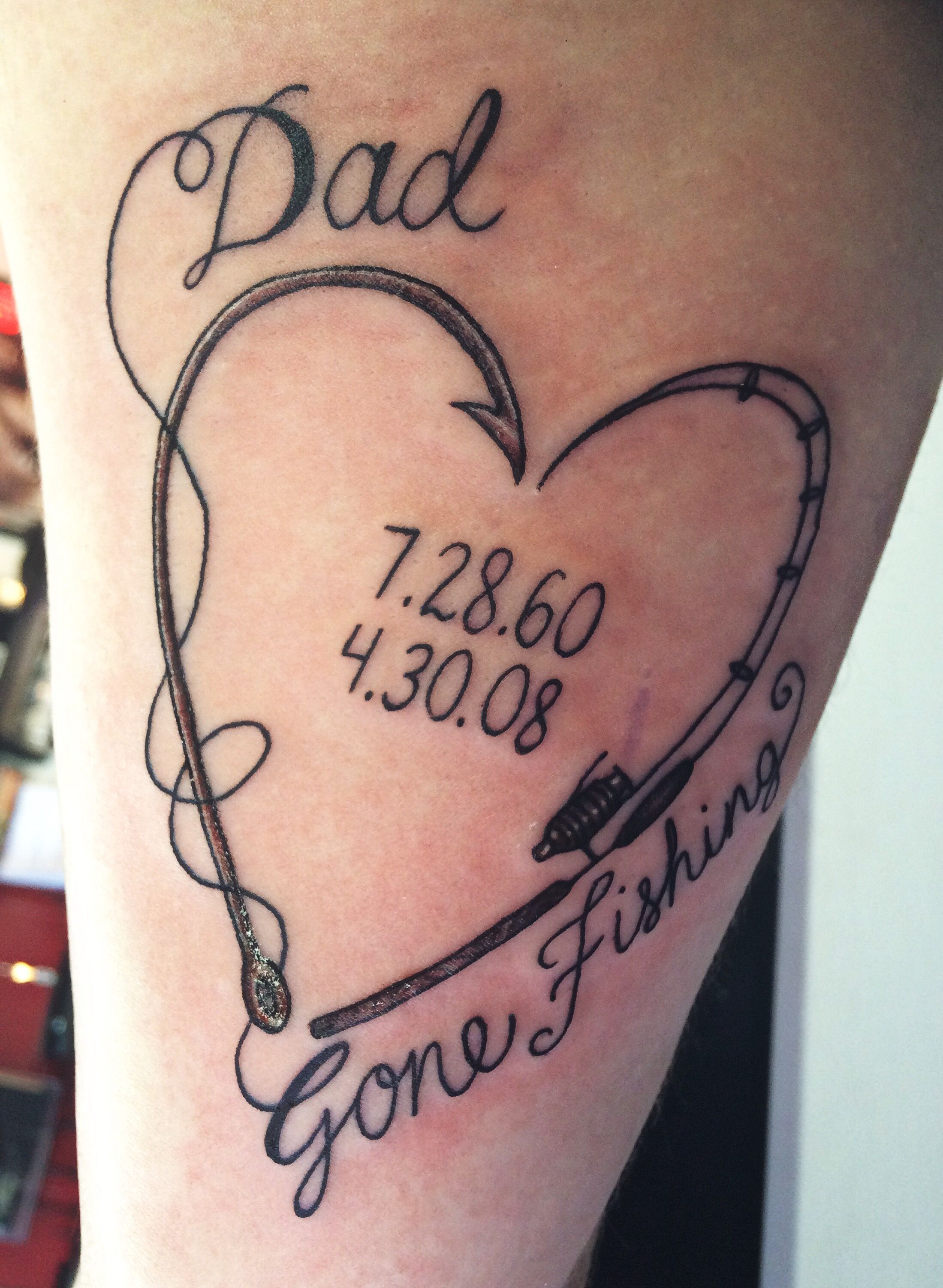 In Memory Fishing Tattoos: Honoring Loved Ones