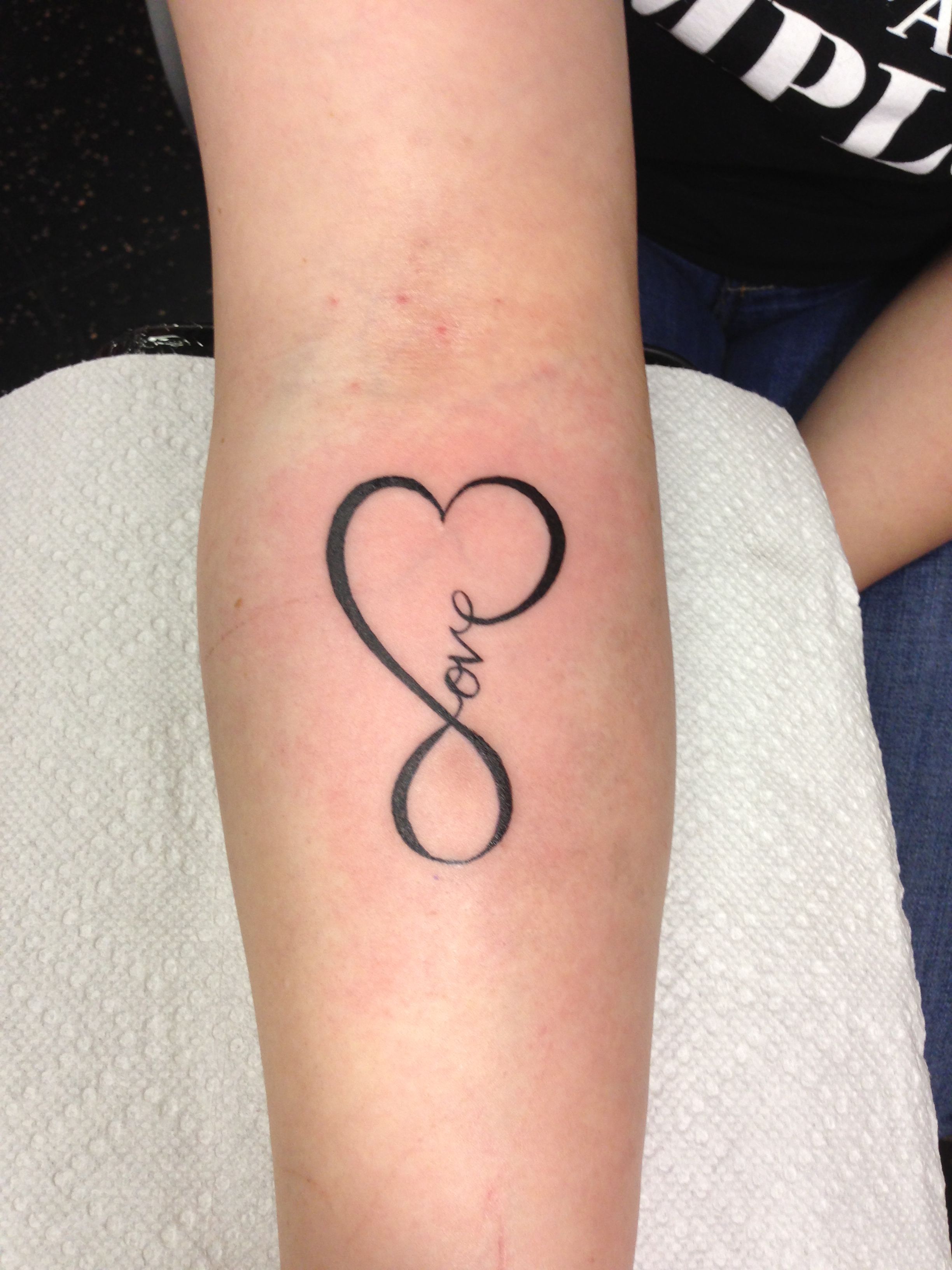 Infinite Love Tattoo With Names