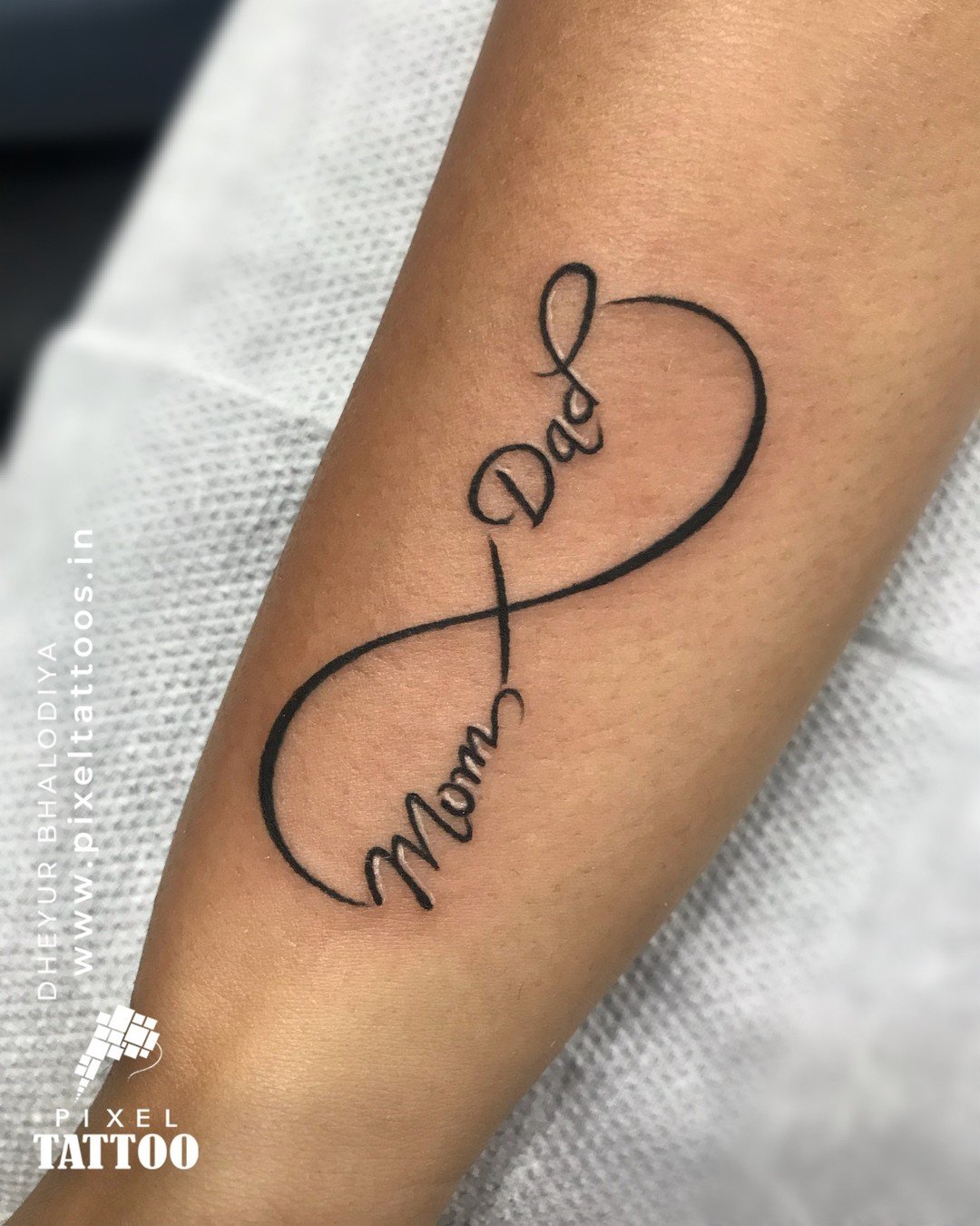 Infinity Family Tattoos